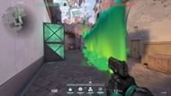 Line up your Toxic Screen with the crosshair (Screenshot via Sportskeeda)